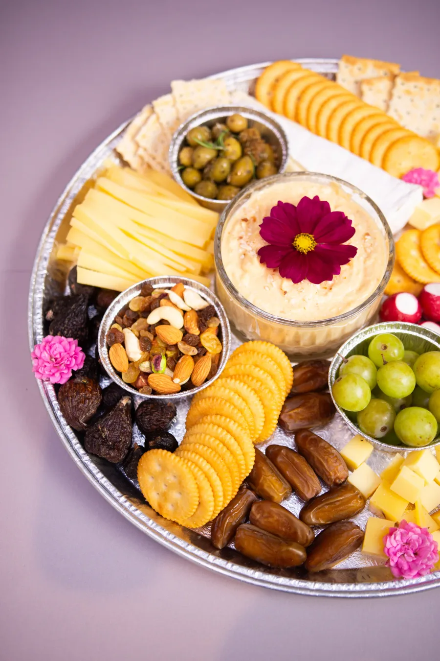 Cheese, Dips & Nibbles Board