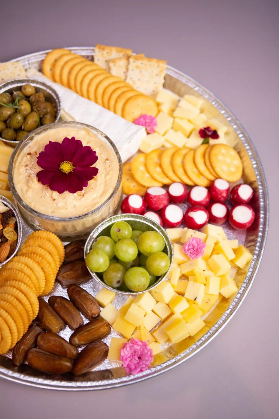Cheese, Dips & Nibbles Board
